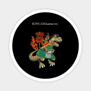 Clanosaurus Rex KINCAIDsaurus rex Plaid Kincaid Scotland Ireland Family Tartan Magnet